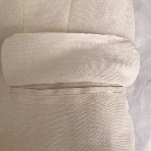 Adorable Rayon Vest, Fabulous Color of Linen! - Picture 4 of 14